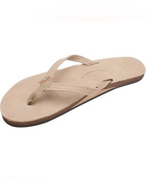 Rainbow Sandals 301ALTSN Single Layer Leather Sandal Narrow Strap Size Large